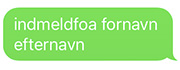 indmeldfoa fornavn efternavn